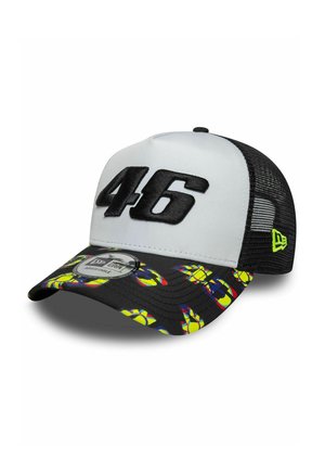 New Era, AFRAME TRUCKER   PRINT VISOR VR46 - Pet - black
