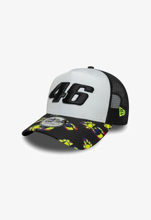 New Era, AFRAME TRUCKER PRINT VISOR VR46 - Pet - black