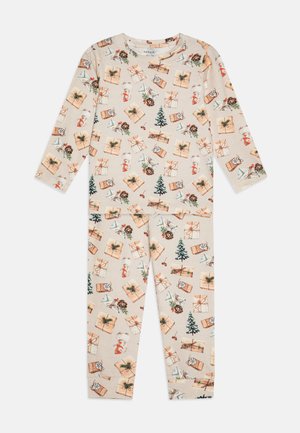 NMNROCCOS NIGHT UNISEX - Komplet pidžame - peyote melange