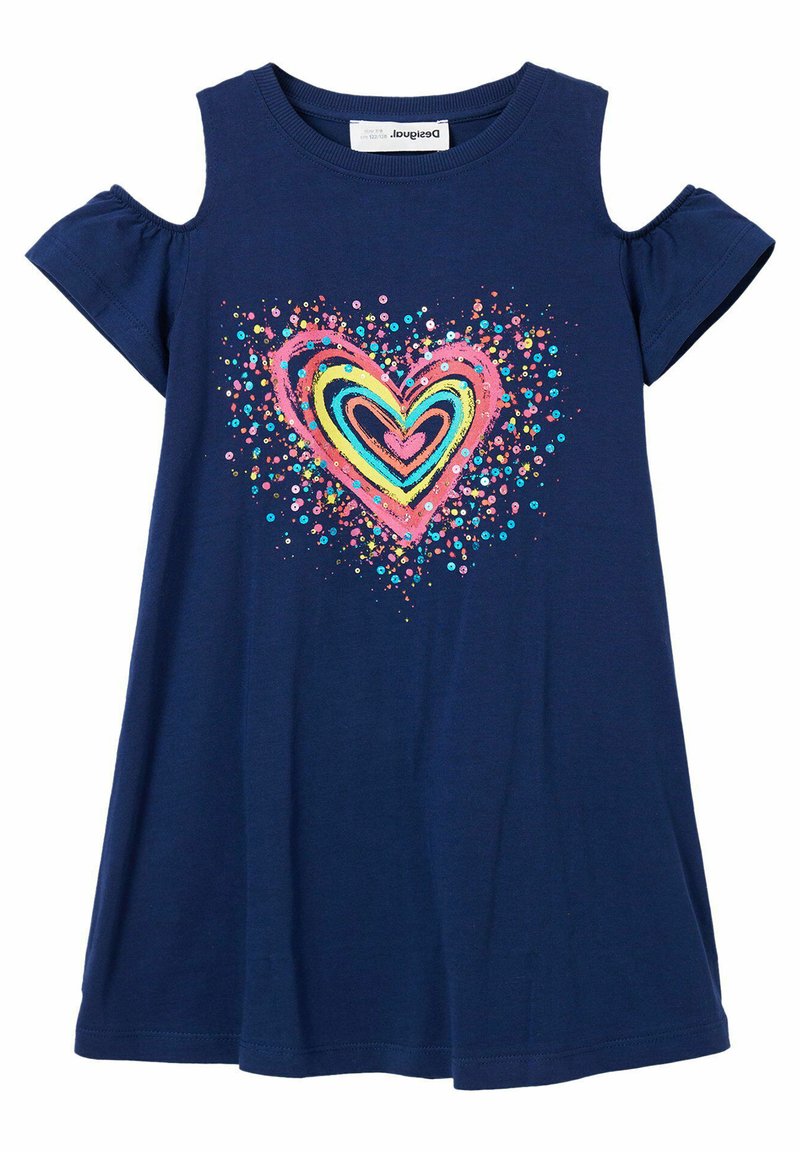 Desigual Jerseykleid blau