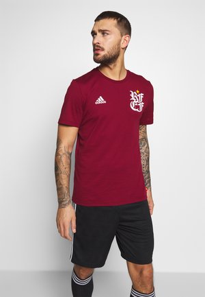 FEF SPANIEN TEE - Landslagströjor - bordeaux