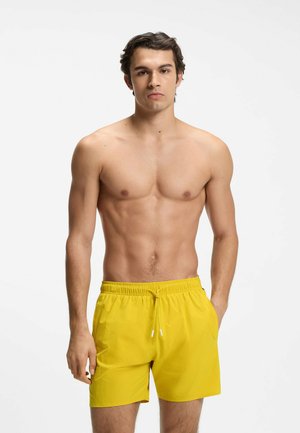 BOSS ICONIC - Badeshorts - yellow six