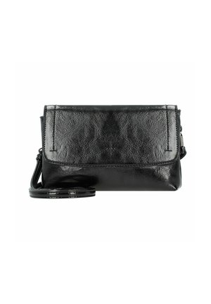 ELISSA 23.5 CM - Umhängetasche - patent black