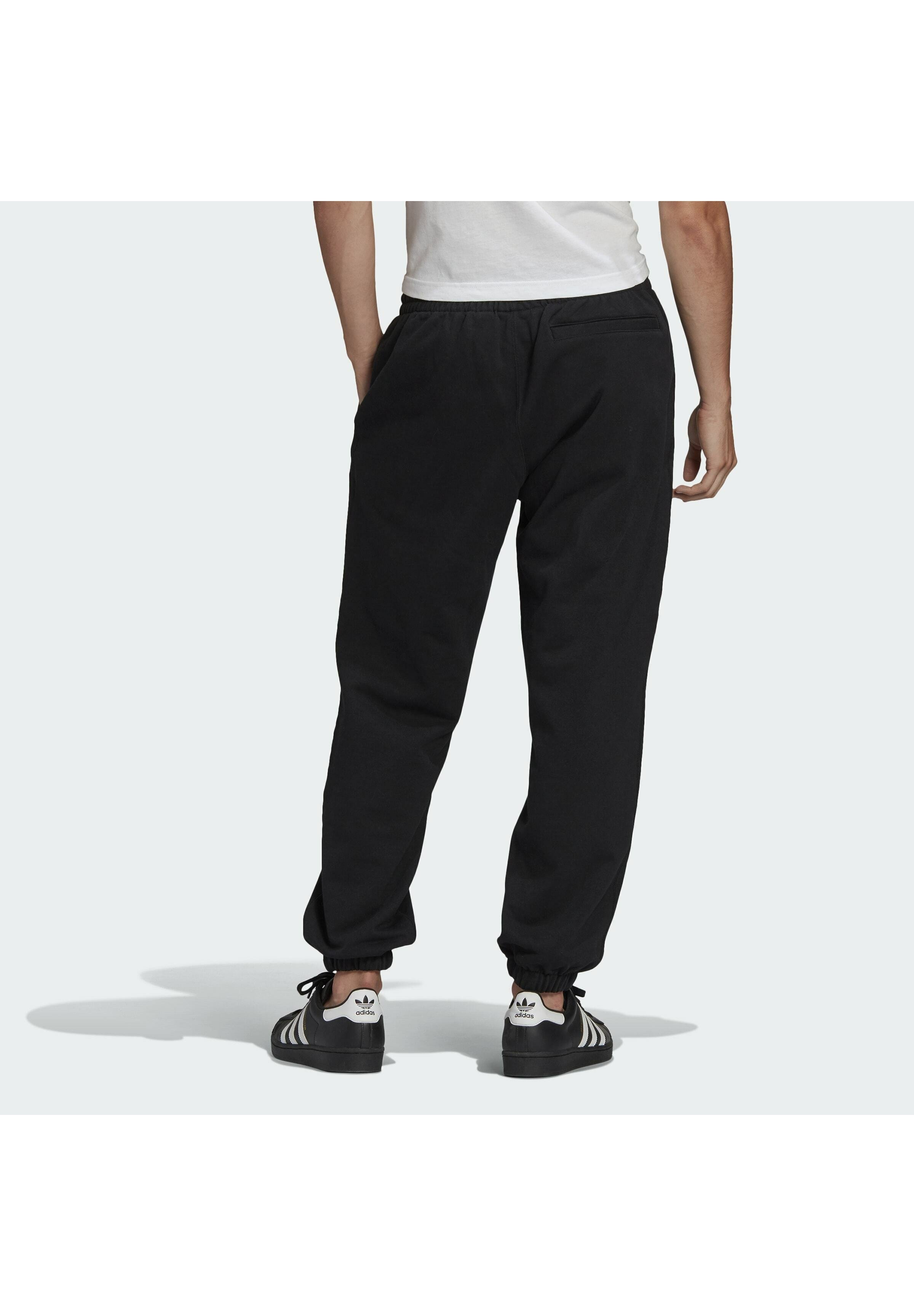 adidas Originals PREMIUM SWEATP TREFOIL ESSENTIALS ORIGINALS TRACK -  Trainingsbroek - black/Zwart - Zalando.nl
