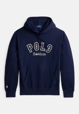 THE RL FLEECE WESTERN-LOGO HOODIE - Φούτερ - cruise navy