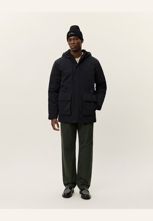 NATE SOLID PADDED COAT - Wintermantel - black