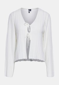 PCFELIA TIE CARDIGAN - Cardigan - cloud dancer