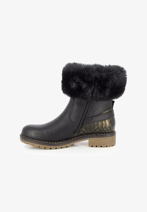 Kimberfeel POLKA - Bottes de neige - croco noir