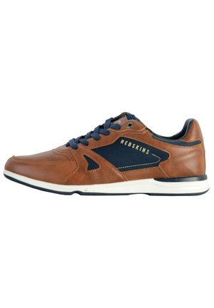 Sneakers basse - cognac marine