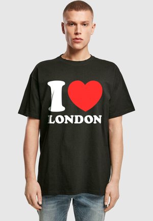 I HEART LONDON HEAVY - Print T-shirt - black