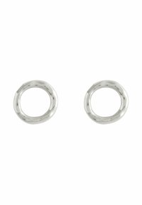 CIRCLE STUD - Cercei - silver coloured