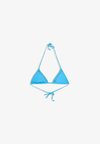EYELET TRIANGLE - Haut de bikini - blue