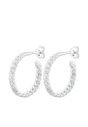 HOOPS - Pendientes - silver-coloured