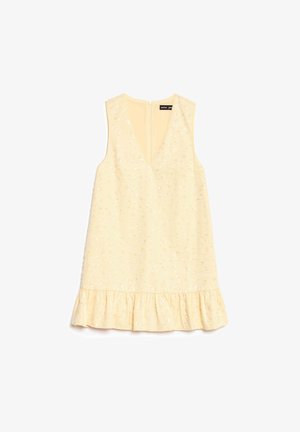 Sister Jane, LEMON ZEST EMBELLISHED MINI DRESS - Φόρεμα ημέρας - yellow