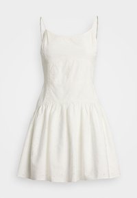 EYELET WOVEN DRESS - Vestido de dia - white