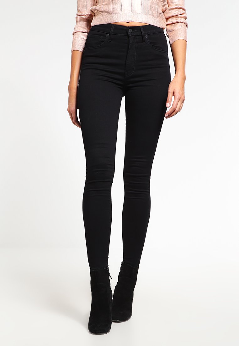 Levi's® MILE HIGH SUPER SKINNY Jeans Skinny Fit night/svart denim Zalando.no Levi's® MILE HIGH SUPER SKINNY Jeans Skinny Fit night/svart denim Zalando.no