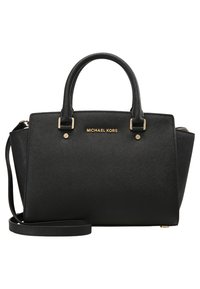 MICHAEL Michael Kors SELMA SATCHEL Bolso de mano - black/negro - Zalando.es