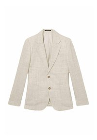 Reiss REGULAR FIT - BLOOMFIELD SINGLE BREASTED 
 - Sako - stone