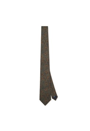 TIE - Krawatte - forest green/thai curry