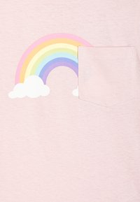 Friboo T-SHIRT AND 3/4 LEGGINGS SET - Kratke hlače - light pink/white