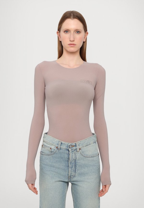 BODY - Long sleeved top - powder