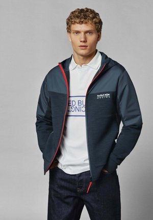 Zip-up sweatshirt - dulwich blue