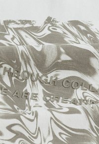 Next T-shirt med print - ecru