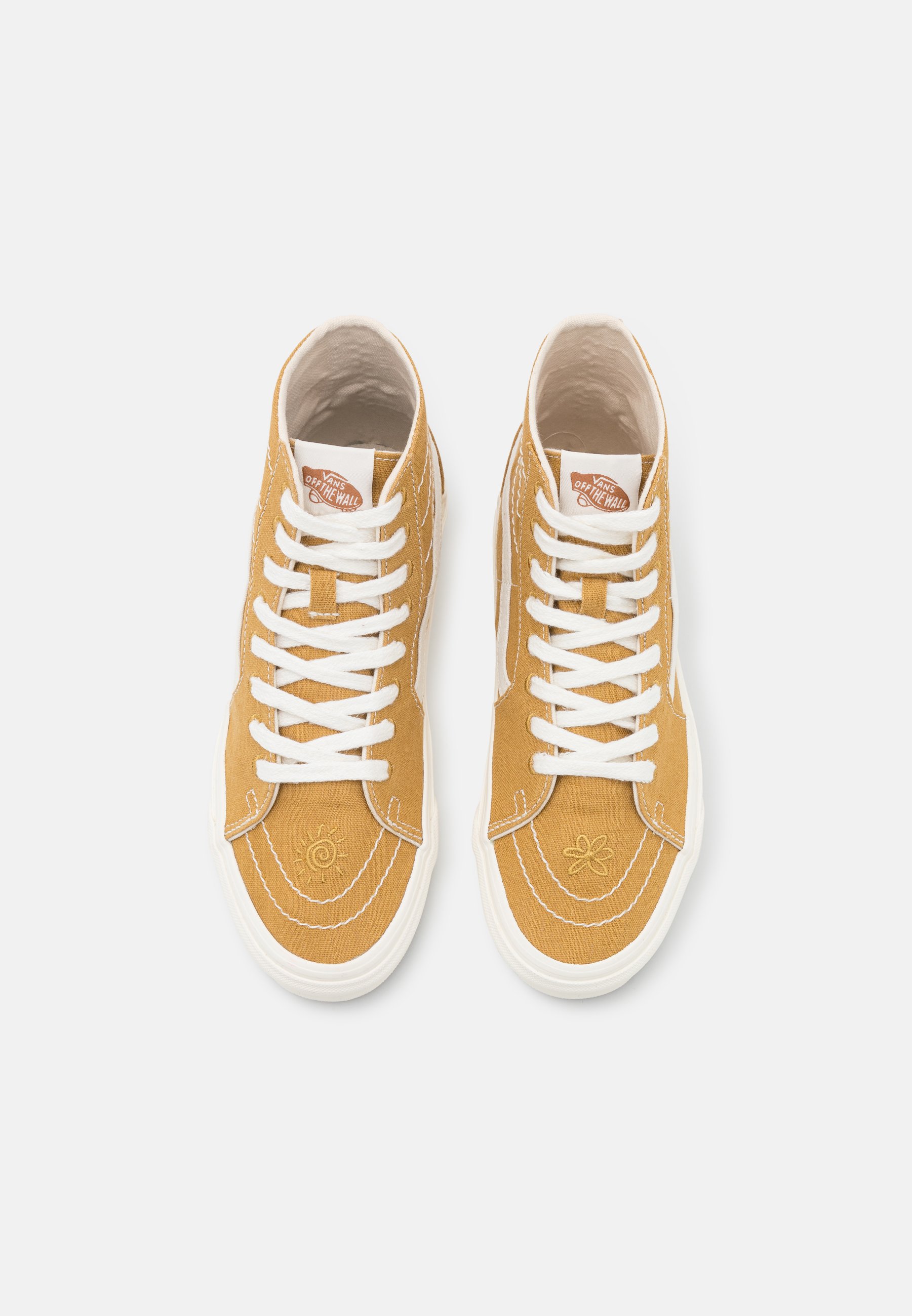 mustard yellow sk8 hi vans