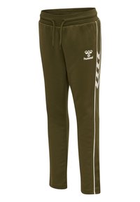 Hummel UNISEX SET - Treniņtērps - dark olive