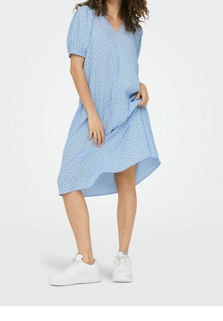 ONLY Jurk light blue/lichtblauw (Pre-owned)