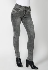Koroshi Testhezálló fazon - denim gris grey denim