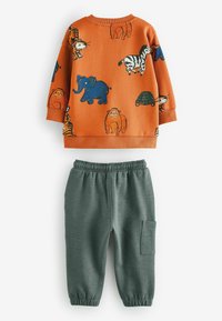 Next LONG SLEEVE SET - REGULAR FIT - Gornji dio trenirke - orange safari
