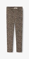 Leggings - brown leo