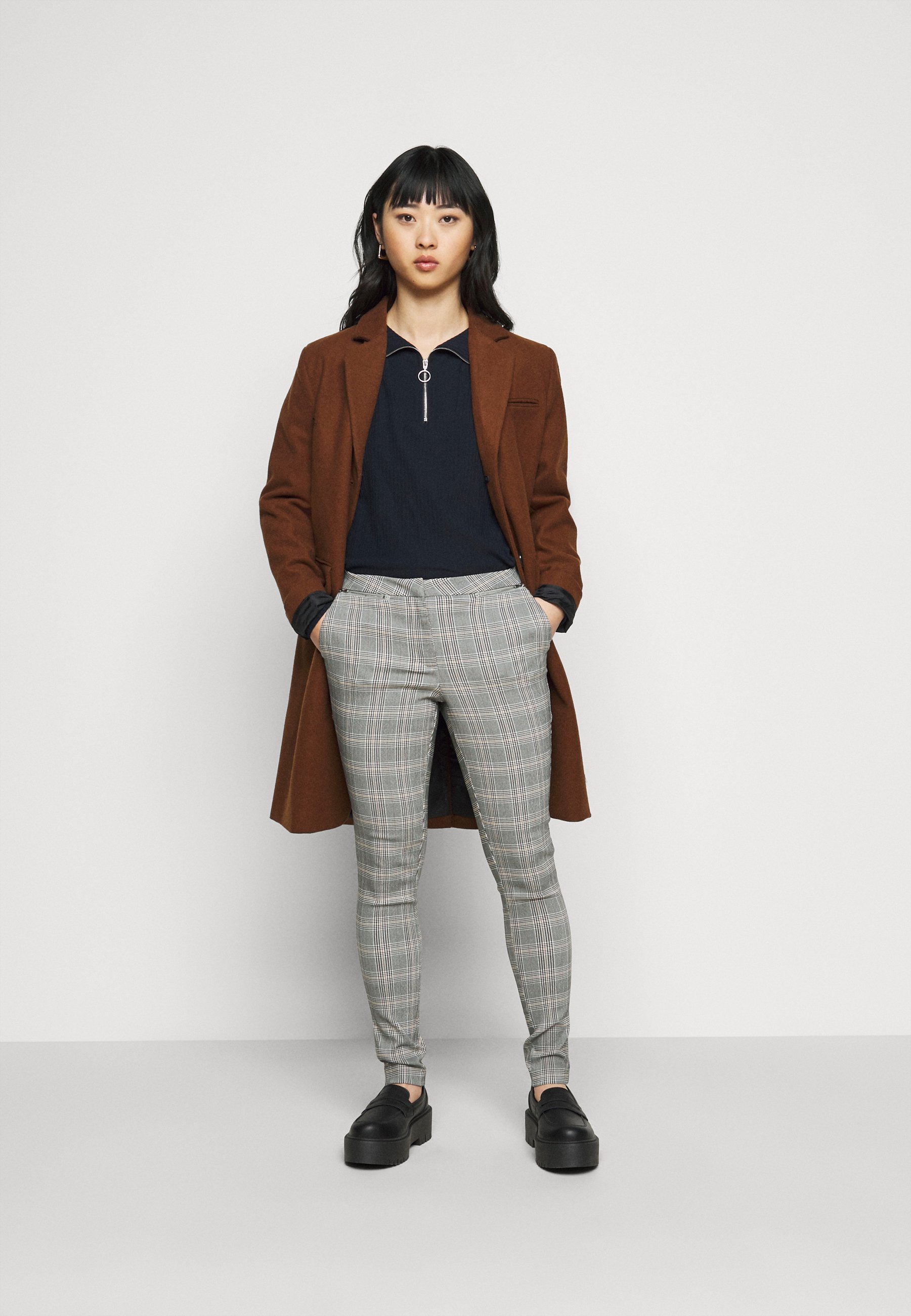 BENGALINE - Trousers - grey 