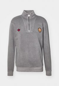 MANCHESTER UNITED ICON HALF ZIP - Klubové oblečenie - black
