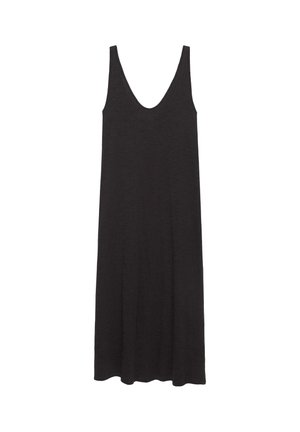 PULL&BEAR, STRAPPY - MIDI DRESS - Robe longue - dark grey