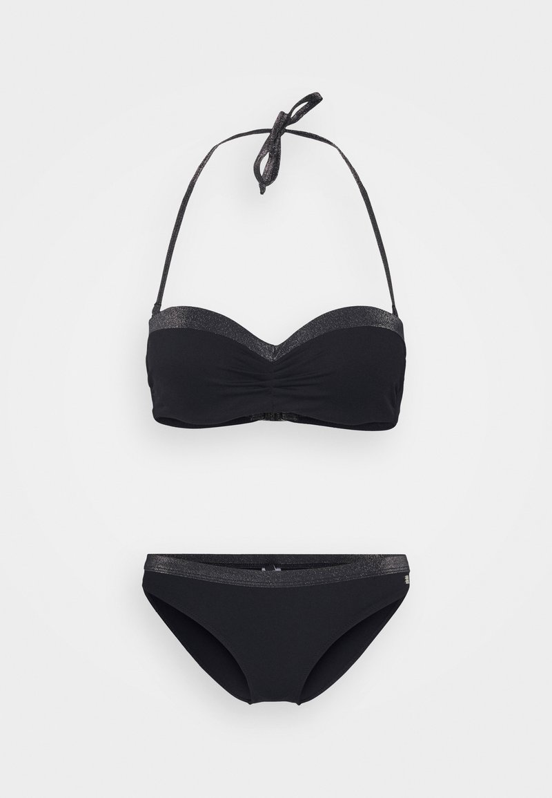 LASCANA JETTE BY LASCANA BIKINI SET Bikini black/schwarz Zalando.at