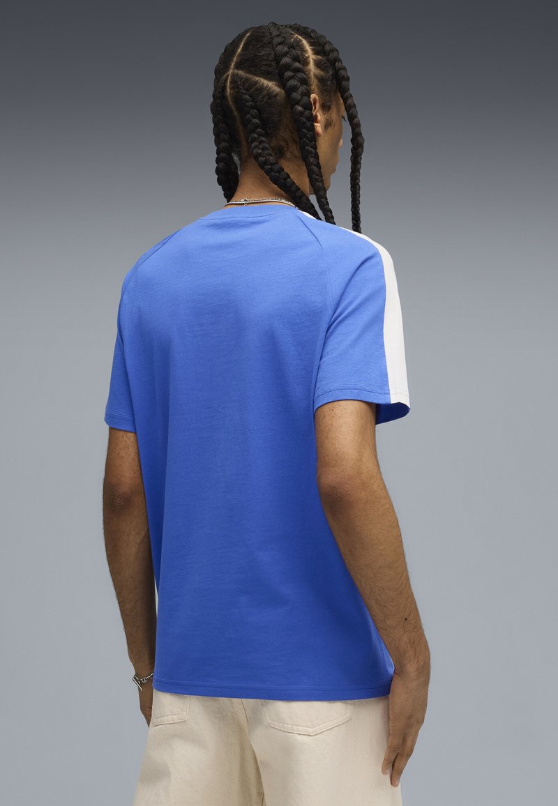 Puma TEE - Triko s potiskem - mountain blue