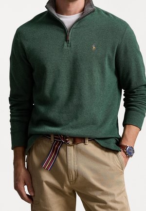 Strickpullover - dark green