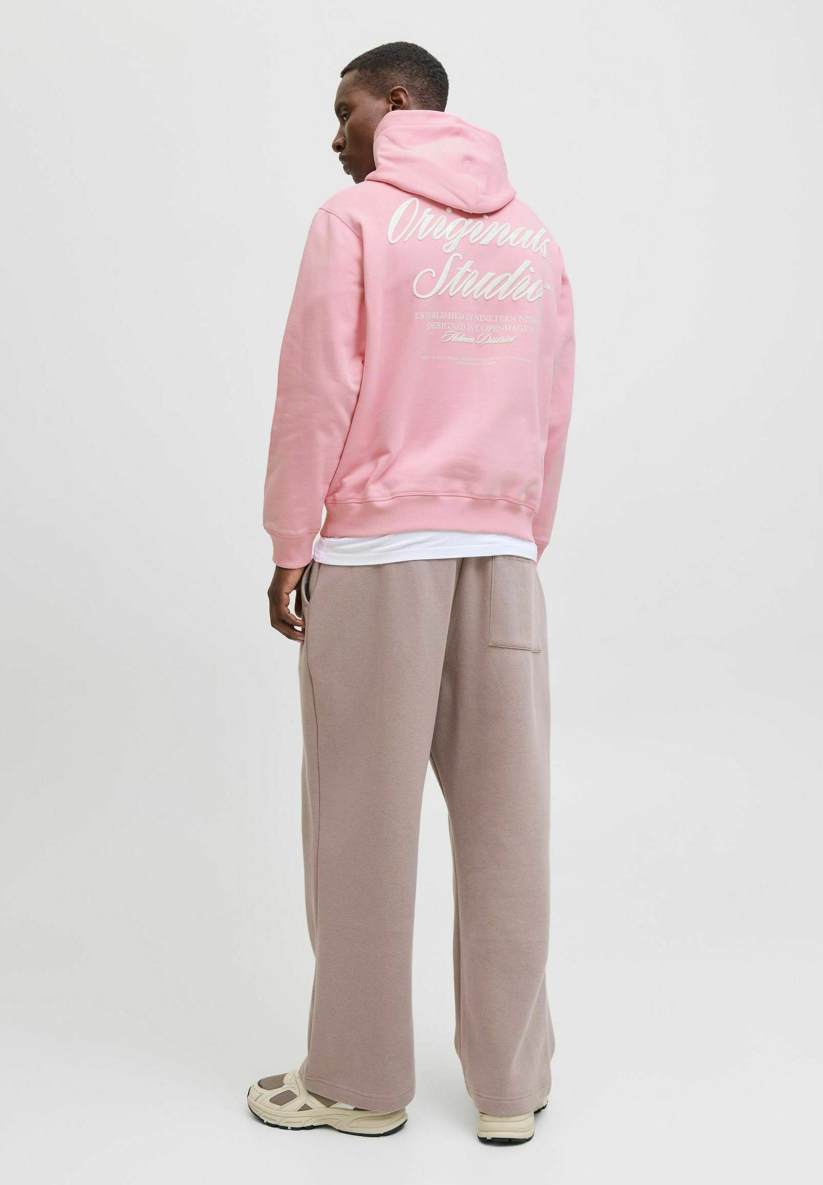 JACK & JONES Jjesoho Sweat Hood Noos - Prism Roze Hoodie Heren Maat M