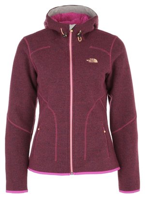 Fleecejacke - mottled berry