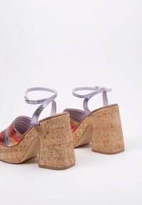 LIMMA MEERU - Sandalias de tacón - blue