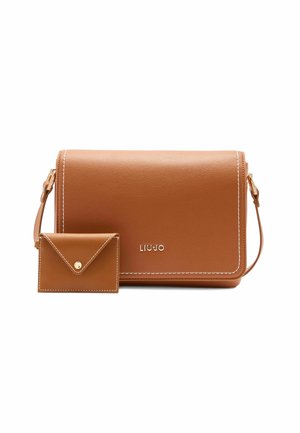 Cross body bag - cognac