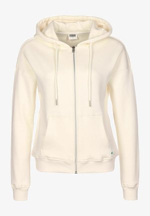 TERRY ZIP - Felpa con zip - beige