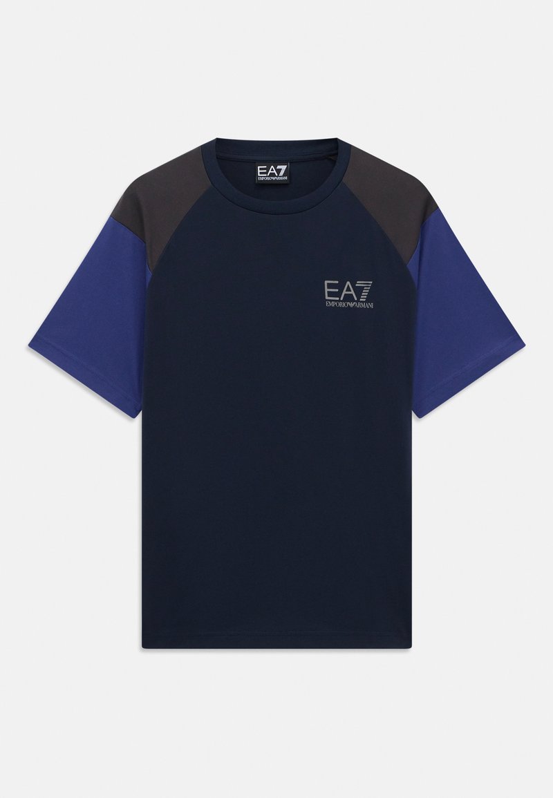 EA7 Emporio Armani T-shirt print donkerblauw