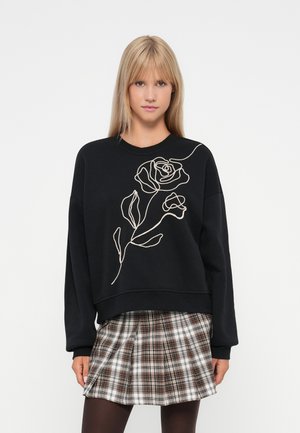 ONLELISANNA O NECK  - Sudadera - black detail