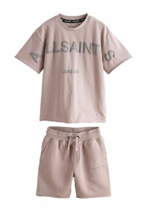SET - Tracksuit bottoms - washed pink