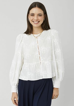 BRODERIE - Blouse - blanc écru