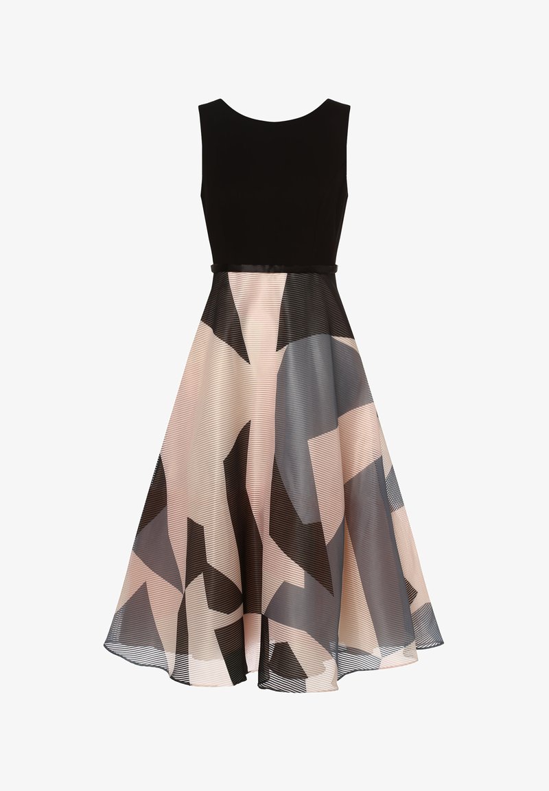 Marie Lund Cocktailkleid Festliches Kleid Rosa Schwarz Rosa Zalando De