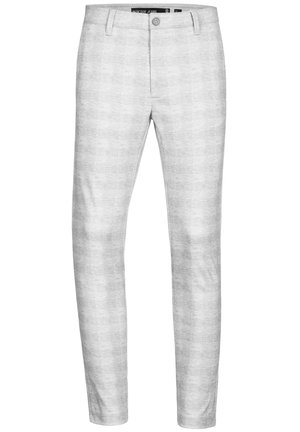 INDICODE JEANS Chino - grey check